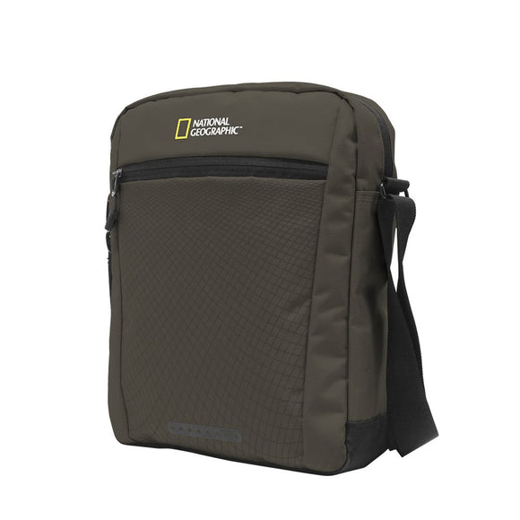 Bolso National Geographic Verde Militar N13406.11 con Compartimiento para Tablet