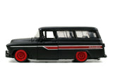 Auto Chevy Suburban 1957 Negro Escala 1:24 Jada Toys JT-97686