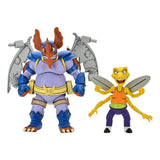 Figura Tortuga Ninja Wingnut y Screwloose NECA | Edición de Coleccionista NC-54198