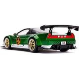 Auto Escala 1:24 Green Ranger Honda NSX Type-R Japan Spec 2002 | Power Rangers | Jada 31909