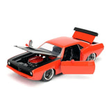 Auto Plymouth Barracuda 1973 Escala 1:24 Jada Toys JT-98236