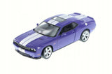 Auto Dodge Challenger SRT 2012 Escala 1:24 Welly WL-24049W