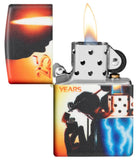 ENCENDEDOR ZIPPO C/ LOGO 25 YEARS 49700