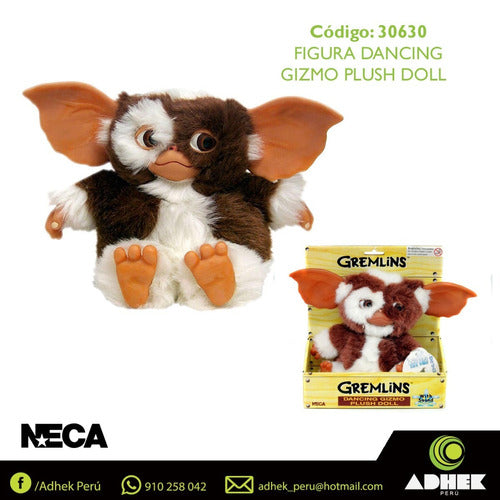 Neca Peluche De Gremlin Figura De Peluche Gizmo Dancing Gremlins
