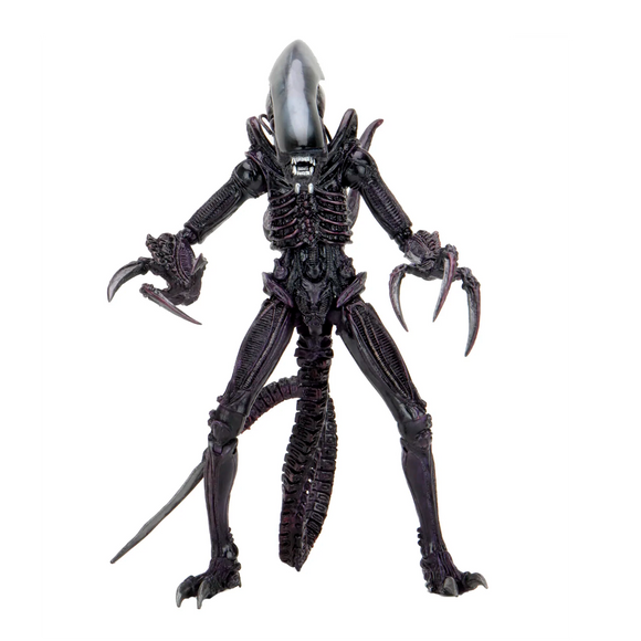 “Figura articulada Razor Claws Alien NECA en pose agresiva.”