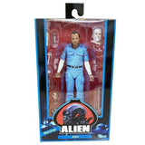 "Figura de acción ASH de 7 pulgadas en su empaque original de NECA conmemorando el 40 aniversario de Alien."