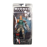 "Figura Bionic Comando Spencer de 7 pulgadas en su empaque original NECA."