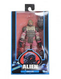  "Figura de acción Dallas de la película Alien en su empaque original de NECA conmemorando el 40 aniversario."