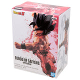 Caja de la figura Blood of Saiyans Goku edición especial Bandai