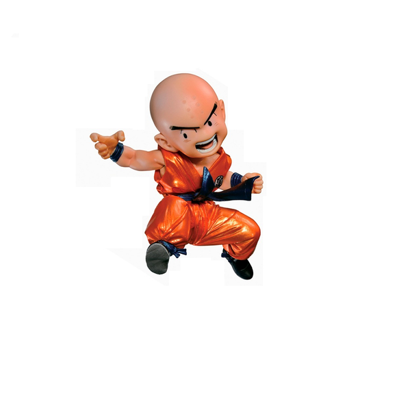 “Figura Krilin edición metallic en pose de ataque – Banpresto Dragon Ball Z.”