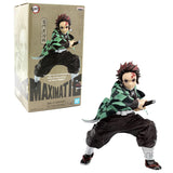 Figura Maximatic de Tanjiro Kamado con caja original Bandai