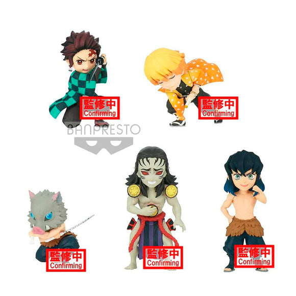 “Figura Demon Slayer WCF Bandai BB-24714 en su empaque.”