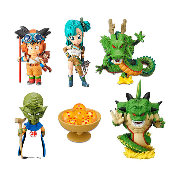 “Set completo WCF Treasure Rally Vol.2 de Dragon Ball – BANDAI.”