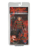 "Figura de acción Freddy Krueger de 7 pulgadas en su empaque original de NECA".

