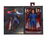  “Homelander articulado con capa y accesorios incluidos de The Boys NECA.”