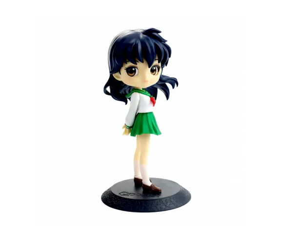 “Kagome Higurashi con base negra incluida – edición Q Posket.”