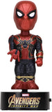 "Figura Iron Spider Body Knockers NECA en su empaque original, inspirado en Avengers: Infinity War".