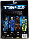 "Figura de acción Jet Bradley de Tron 2 en su empaque original de NECA, mostrando el diseño detallado del personaje".