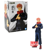 “Figura Yuji Itadori Jujutsu Kaisen Jukon no Kata en caja original Banpresto.”

