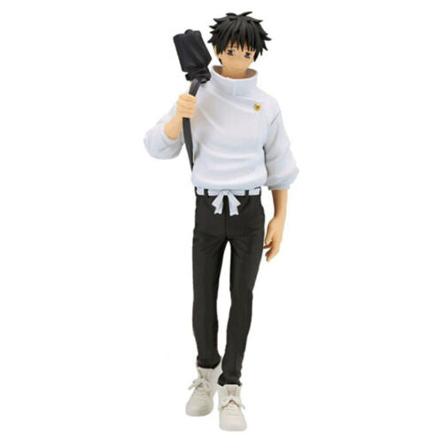 “Figura estática de Yuta Okkotsu con sable maldito.”