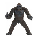  "Detalle de la figura de King Kong mostrando la textura realista y expresión feroz."