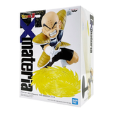 “Caja de la figura Krilin G×materia con efecto de ataque – Banpresto.”