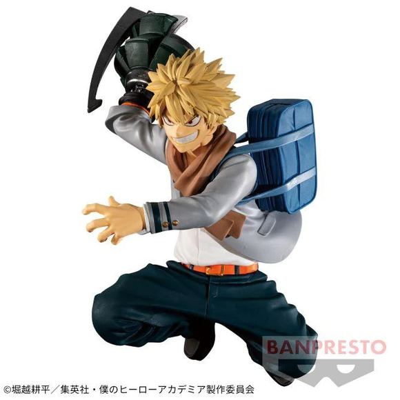 “Figura de acción Katsuki Bakugo Bravegraph Vol.3 de My Hero Academia.”