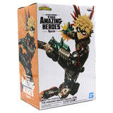Figura de Katsuki Bakugo en su empaque oficial Bandai