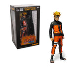 “Figura Naruto Shippuden con caja ilustrada – edición oficial Bandai.”