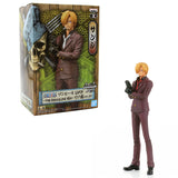 “Empaque original de la figura Sanji Grandline Men Vol.20 Bandai.”