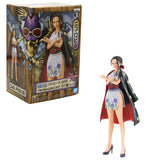 “Figura Nico Robin Grandline Lady DXF con caja original Bandai.”