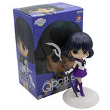 “Figura Q Posket Sailor Saturn Eternal con caja Bandai.”
