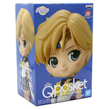 “Figura Sailor Uranus Eternal Q Posket en su caja original Bandai.”
