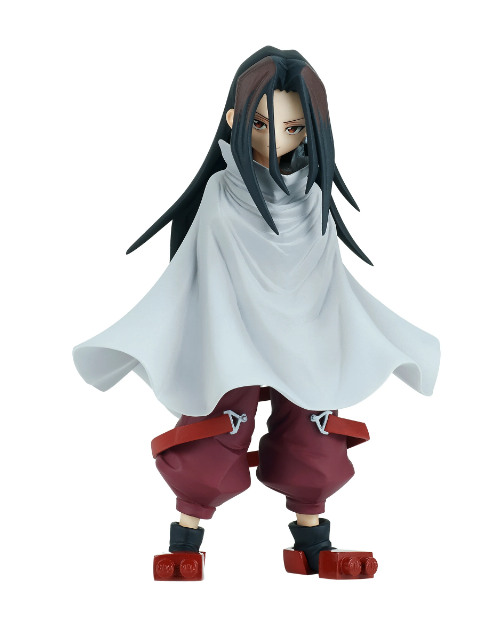 “Figura de Hao de Shaman King con capa blanca – Bandai 14 cm.”