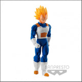  “Figura completa de Vegeta Super Saiyan con armadura azul de Dragon Ball Z.”