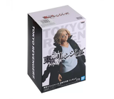 “Figura de Manjiro Sano Tokyo Revengers en caja original Bandai.”