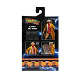 “Caja estilo periódico USA Today con figura Doc Brown 2015 de Back to the Future II.”
