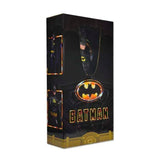 “Caja coleccionable Batman 1989 con diseño clásico y logo vintage.”