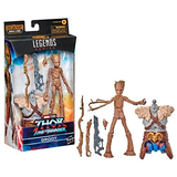 FIGURA GROOT THOR AMOR Y FUEGO MARVEL LEGEND (96439) HSB-1410 HASBRO