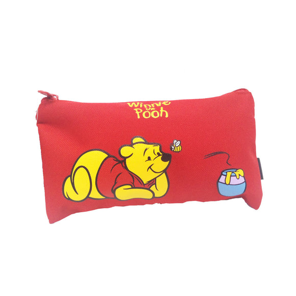 ESTUCHE POOH polyest rojo JD-71673P DISNEY