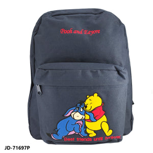 MOCHILA POOH LONA azul JD-71697P DISNEY