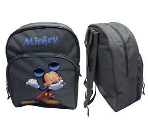 MOCHILA MICKEY POLYESTER plomo JD-71703M DISNEY