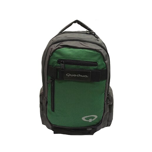 Mochila Quechua QC-14207 Verde o Fucsia con Compartimiento para Laptop y Tablet