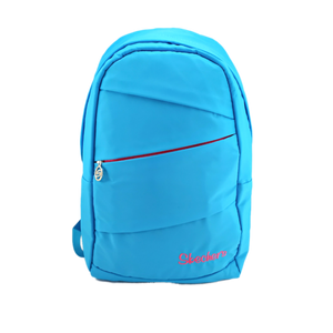 Mochila Skechers Nylon Celeste 70602.39 con Doble Compartimiento