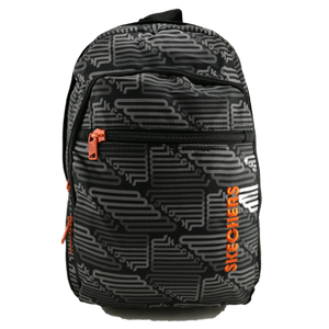 Mochila Skechers Backpack Negra 71801.06 | Diseño Moderno y Urbano