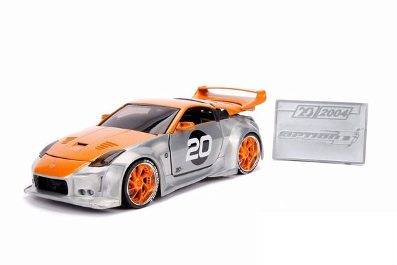 Nissan 350Z Option 2004 | Escala 1:24 | JADA Toys | Código 31071