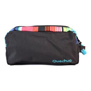 ESTUCHE QUECHUA POLYEST negro/celeste Q-1305B QUECHUA