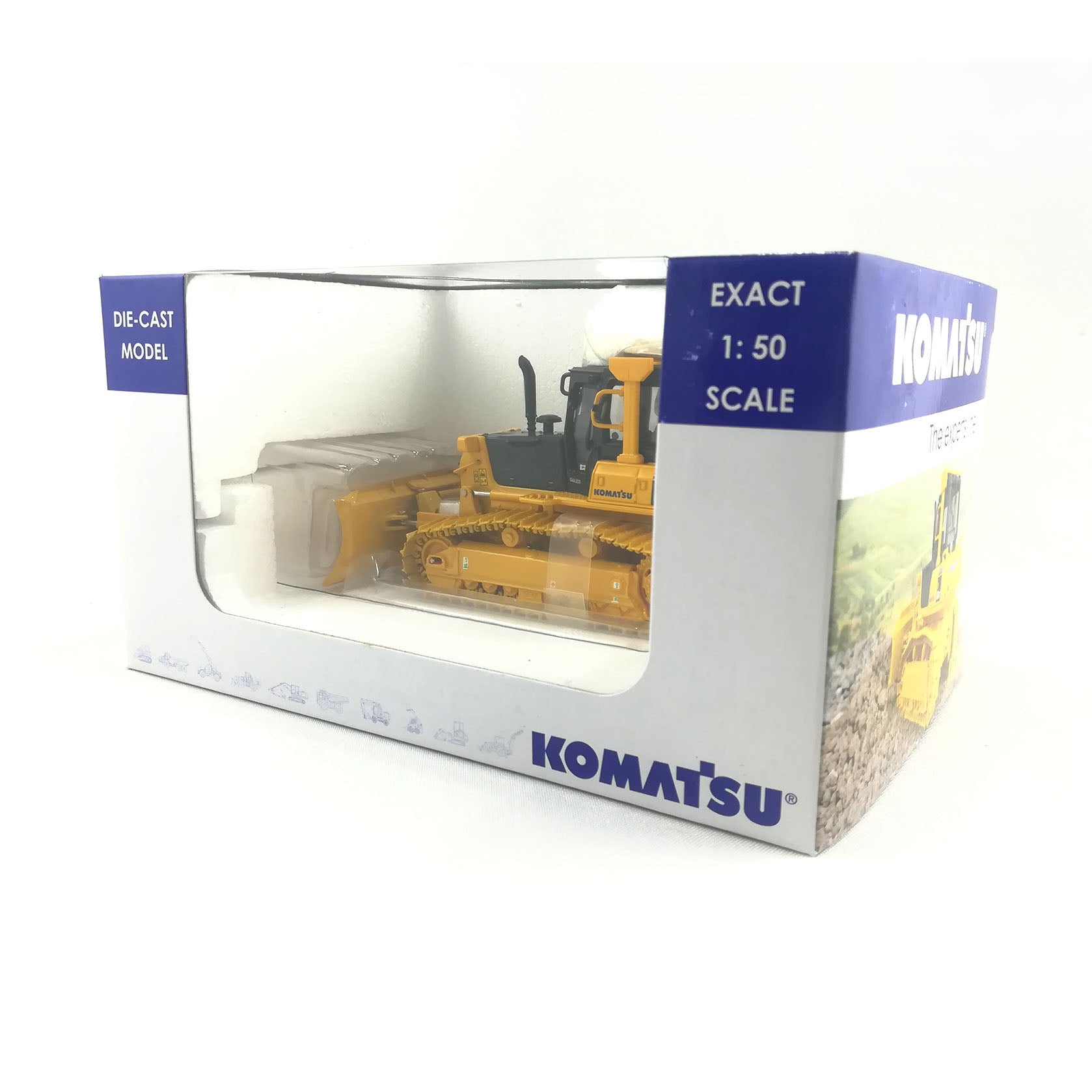 ADORNO TRACTOR BULDOZER D61EX KOMATSU UH-8000U UNIVERSAL HOBBIES