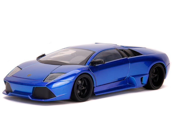 Lamborghini Murciélago LP640 Azul a Escala 1:24 de Jada Toys - Edición JT-32279