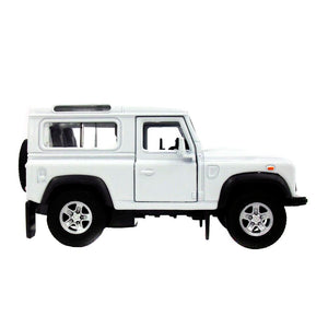 Auto Land Rover Defender Blanco | Escala 1:24 | Welly | Código 22498W